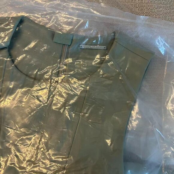 BEST Alexis England Midi Dress XSmall Sage Green Cocktail Party Formal - Picture 11 of 13